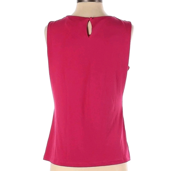 Ivanka Trump Keyhole Tank Top Pink - Picture 2 of 6